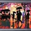 DIY Bead Embroidery Kit "Rainy Evening" 10.2"x13.8" / 26.0x35.0 cm