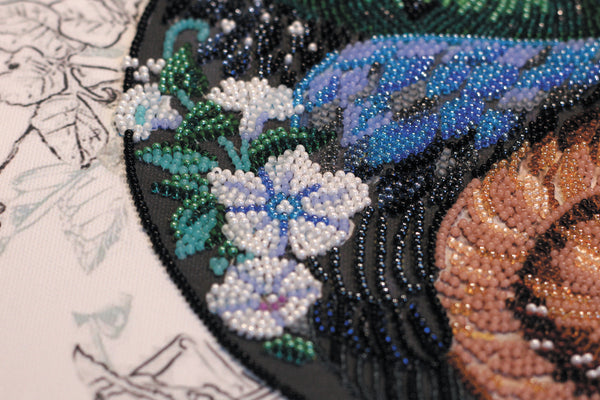 DIY Bead Embroidery Kit 