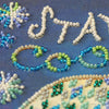 DIY Bead Embroidery Kit "Happy"