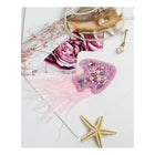 Beadwork kit for creating brooch 