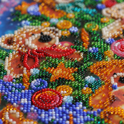 DIY Bead Embroidery Kit "Wonder-tree" 11.8"x16.5" / 30.0x42.0 cm