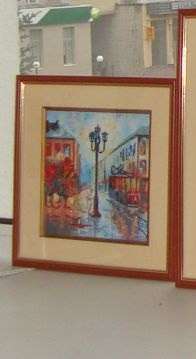 Canvas for bead embroidery "Autumn Story" 7.9"x7.9" / 20.0x20.0 cm
