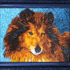 DIY Bead Embroidery Kit "Collie" 9.8"x12.6" / 25.0x32.0 cm