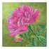 Canvas for bead embroidery "Pink Peony" 11.8"x11.8" / 30.0x30.0 cm