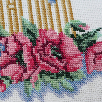 DIY Cross Stitch Kit "Dolly" 9.8"x9.8"