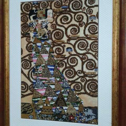 DIY Bead Embroidery Kit "Expectation" 11.8"x18.1" / 30.0x46.0 cm