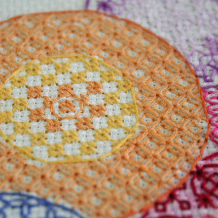 DIY Cross Stitch Kit "Boat" 15.7"x11.8"