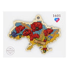 DIY Cross stitch kit on wood 