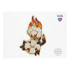 DIY Cross stitch kit on wood 