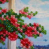 DIY Bead Embroidery Kit "Sea outside the window"  5.9"x5.9" / 15.0x15.0 cm