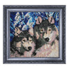 DIY Bead Embroidery Kit "Wolves" 10.6"x11.8" / 27.0x30.0 cm