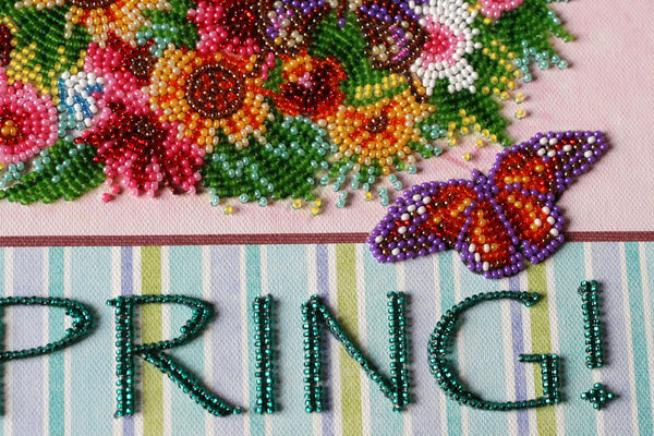 DIY Bead Embroidery Kit 