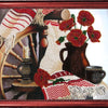 DIY Bead Embroidery Kit "Still-life with Poppies" 10.2"x12.6" / 26.0x32.0 cm