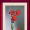 DIY Bead Embroidery Kit "Flowers in the Glass" 12.6"x8.3" / 32.0x21.0 cm