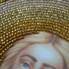 DIY Bead Embroidery Kit "Home iconostasis «The Lord God Almighty»" 7.5"x9.8" / 19.0x25.0 cm