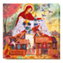 DIY Bead Embroidery Kit "Light holiday of the Cover of the Virgin" 11.8"x11.8" / 30.0x30.0 cm