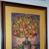 DIY Bead Embroidery Kit "Pomegranate tree" 12.2"x15.4" / 31.0x39.0 cm