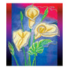 Canvas for bead embroidery "Calla" 10.6"x11.8" / 27.0x30.0 cm