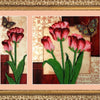 DIY Bead Embroidery Kit "Tulips" 10.2"x10.2" / 26.0x26.0 cm