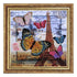 Bead DIY Embroidery Kit "Greetings from Paris" 10.2"x10.2"/ 26.0x26.0 cm