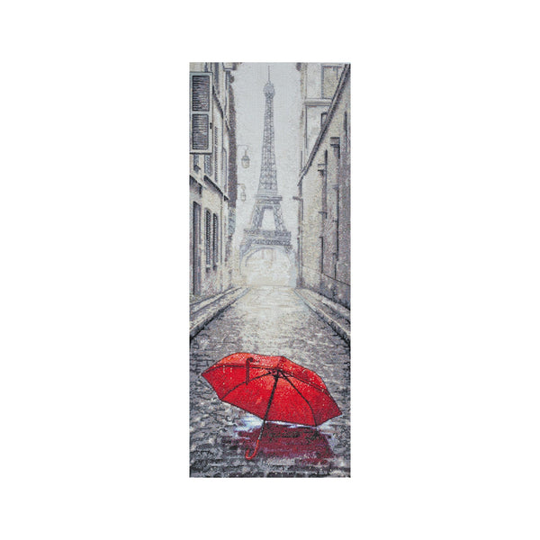 DIY Cross Stitch Kit "Colors of Paris" 9.8"x25.2"