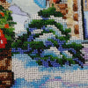 DIY Bead Embroidery Kit "Fabulous winter - 1" 11.8"x11.8" / 30.0x30.0 cm