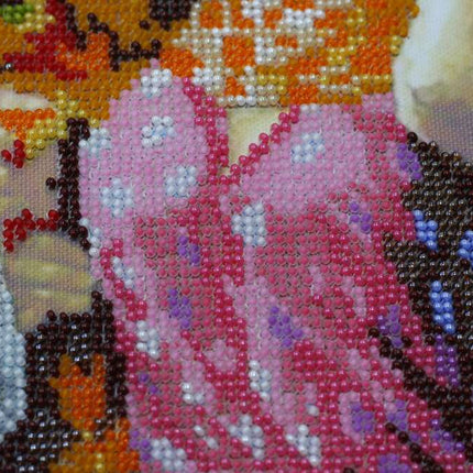 DIY Bead Embroidery Kit "Dating" 11.4"x16.9" / 29.0x43.0 cm