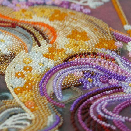 DIY Bead Embroidery Kit "Gait" 11.8"x15.7" / 30.0x40.0 cm