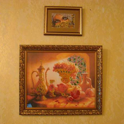 DIY Bead Embroidery Kit "Arjuna" 15.7"x12.6" / 40.0x32.0 cm