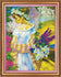 DIY Bead Embroidery Kit "The promenade" 8.9"x11.0" / 22.5x28.0 cm