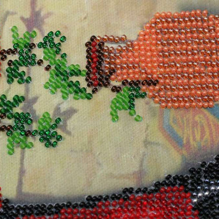 DIY Bead Embroidery Kit "The Magdalen in Penitence" 11.8"x11.8" / 30.0x30.0 cm