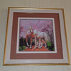 Canvas for bead embroidery "Horses In Love" 7.9"x7.9" / 20.0x20.0 cm
