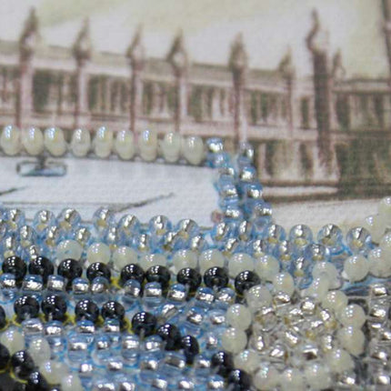 DIY Bead Embroidery Kit "ADR Bergmeister"  5.9"x5.9" / 15.0x15.0 cm