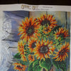 DIY Bead Embroidery Kit "Summer bouquet" 12.6"x17.7" / 32.0x45.0 cm