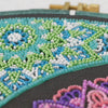 DIY Bead Embroidery Kit "Origin of new moon" 12.6"x12.6" / 32.0x32.0 cm