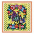 DIY Bead Embroidery Kit "Gorodets painting"  5.9"x5.9" / 15.0x15.0 cm