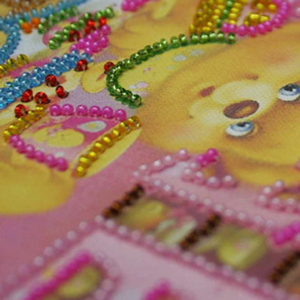 DIY Bead Embroidery Kit "Breakfast"  5.9"x5.9" / 15.0x15.0 cm
