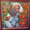 Canvas for bead embroidery "Puppy" 7.9"x7.9" / 20.0x20.0 cm