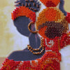 DIY Bead Embroidery Kit "Africa-1" 7.1"x20.5" / 18.0x52.0 cm