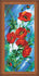 DIY Bead Embroidery Kit "Poppy dawn" 7.9"x17.7" / 20.0x45.0 cm