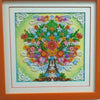 Canvas for bead embroidery "Fairy tree" 7.9"x7.9" / 20.0x20.0 cm
