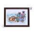 DIY Cross Stitch Kit "Snail with cups" 13.0x8.3 in / 33.0x21.0 cm