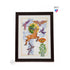 DIY Cross Stitch Kit "Deer" 9.6x14.2 in / 24.5x36.0 cm