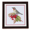 DIY Cross Stitch Kit "Nightingale" 7.9x8.7 in / 20.0x22.0 cm