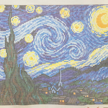 DIY Needlepoint Kit "The Starry Night" 14.2"x18.5"
