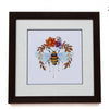 DIY Cross Stitch Kit "Bumblebee" 5.9x6.3 in / 15.0x16.0 cm