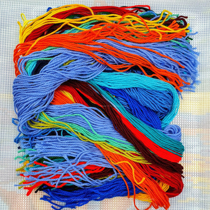 DIY Needlepoint Kit "Sunsetting" 14.2"x18.5"