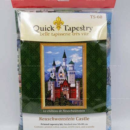Needlepoint Kit "Neuschwanstein Castle" 19.7"x31.5"