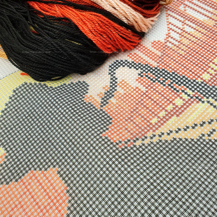 DIY Needlepoint Kit "San Francisco" 14.2"x18.5"
