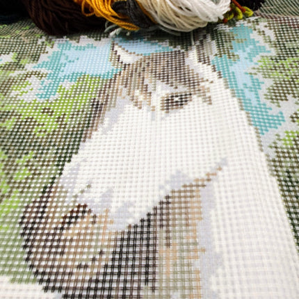 Needlepoint Kit "Graceful Pair" 19.7"x31.5"